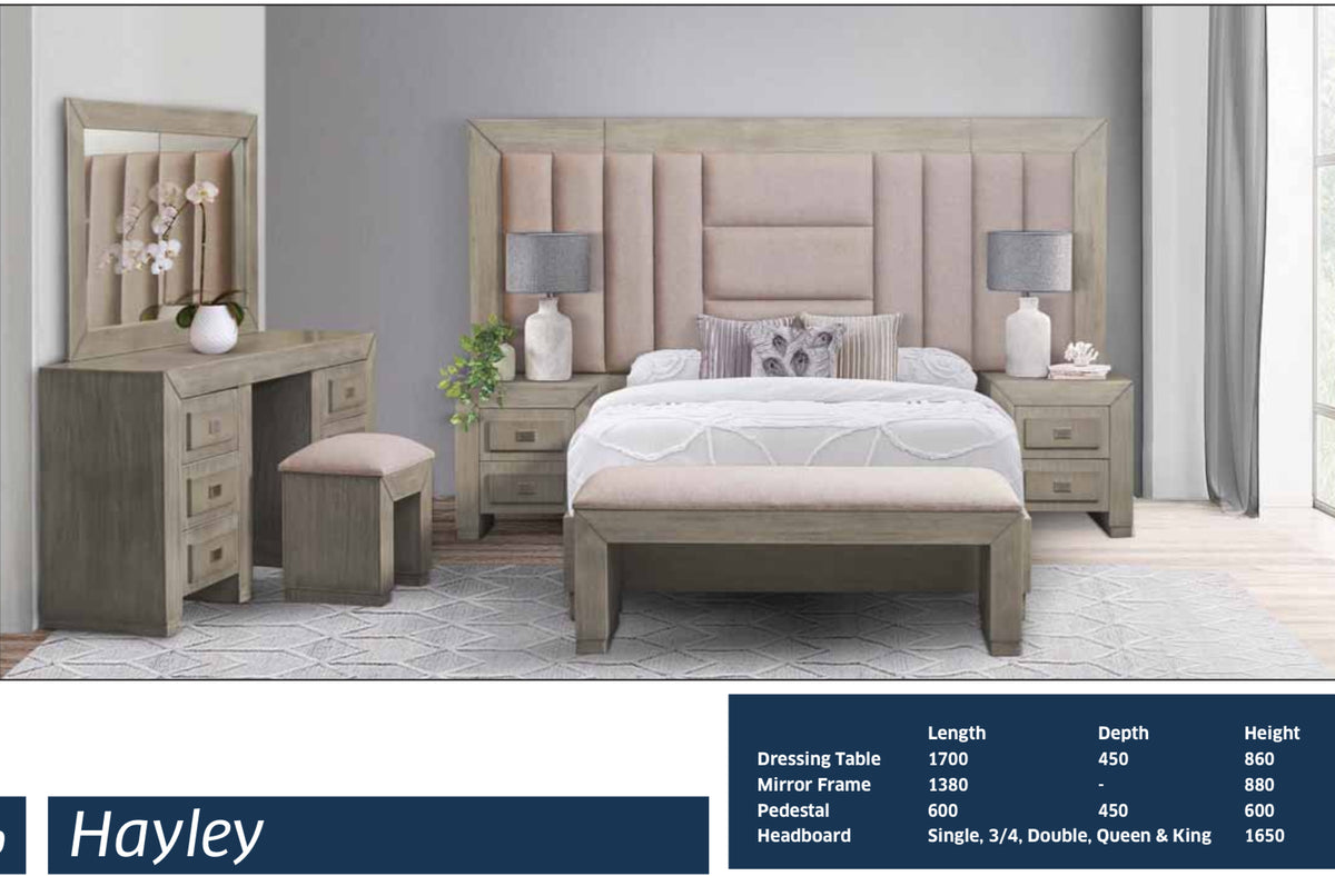 5 Piece Hayley Bedroom Suite – Danie Du Toit Furnishers