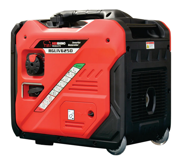 Red Rhino - 5.5kW Dual Fuel Inverter Generator - 6.2KVA