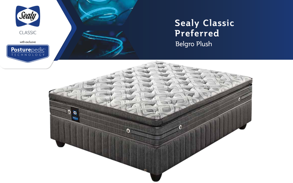 Sealy posturpedic BELGRO PLUSH Preferred Base Set
