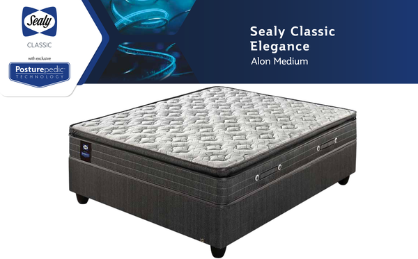 Sealy Posturepedic ALON MEDIUM Elegance Base Set