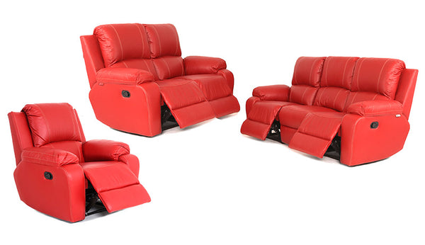3 Piece 5 Action Lorenzo Lounge Suite - 5 Recliners