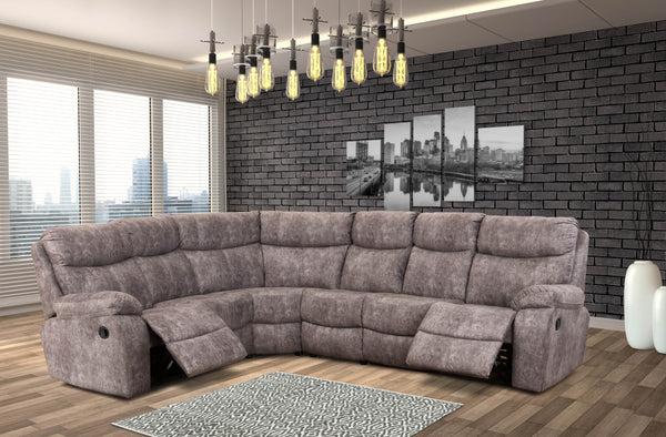 Nevada 2 Action Recliner Corner Lounge Suite - Danie Du Toit Furnishers