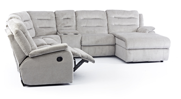 6 Piece 1 Action Atlas Corner Lounge Suite with Daybed