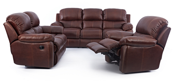 3 PIECE Sophia 5 ACTION RECLINER LOUNGE SUITE