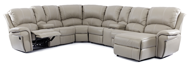7 Piece Jersey 2 Recliner Corner Lounge Suite
