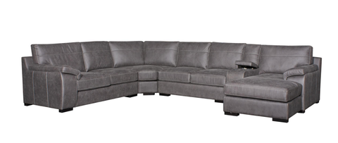 5 Piece Tugela Corner Lounge Suite with Daybed - Fabric ONLY