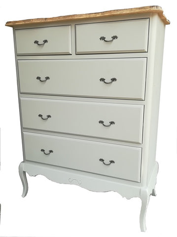 French 5 Drawer Chest