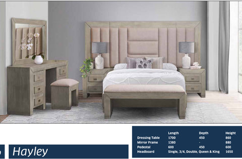 5 Piece Hayley Bedroom Suite