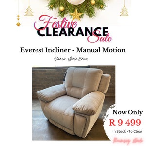 Festive Sale: Executive Incliner - Fabric