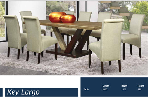 9 Piece Key Largo Dining set