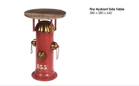 Fire Hydrant Side Table