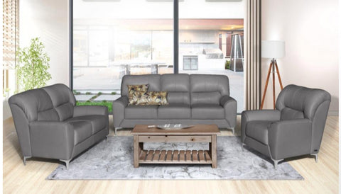 3 Piece Malibu Lounge Suite ( Leather Uppers ) Online Only Deal