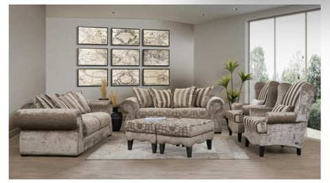 6 Piece Vivaldi Lounge suite ( Fabric ) Online Exclusive