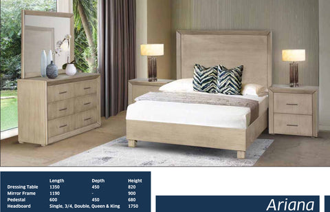 5 Piece Ariana Bedroom Suite