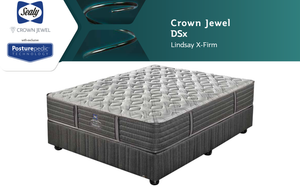 Sealy Posturepedic Lindsey EXTRA FIRM Crown Jewel Base Set Danie