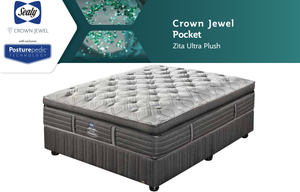 Sealy Posturepedic Zita ULTRA PLUSH Crown Jewel Base SEt Danie