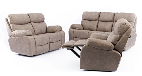 3 Piece Nevada 3 Recliner Lounge Suite FROM