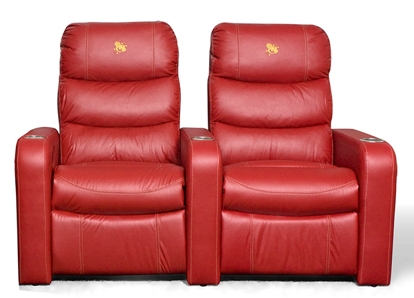 2 Division 2 Action Home Theatre Recliner - Full leather Only