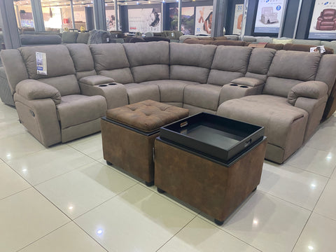 7 Piece Shelby Corner Lounge Suite