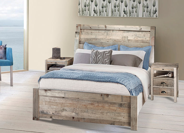 Antigua bed & pedestals Danie Du Toit Furnishers