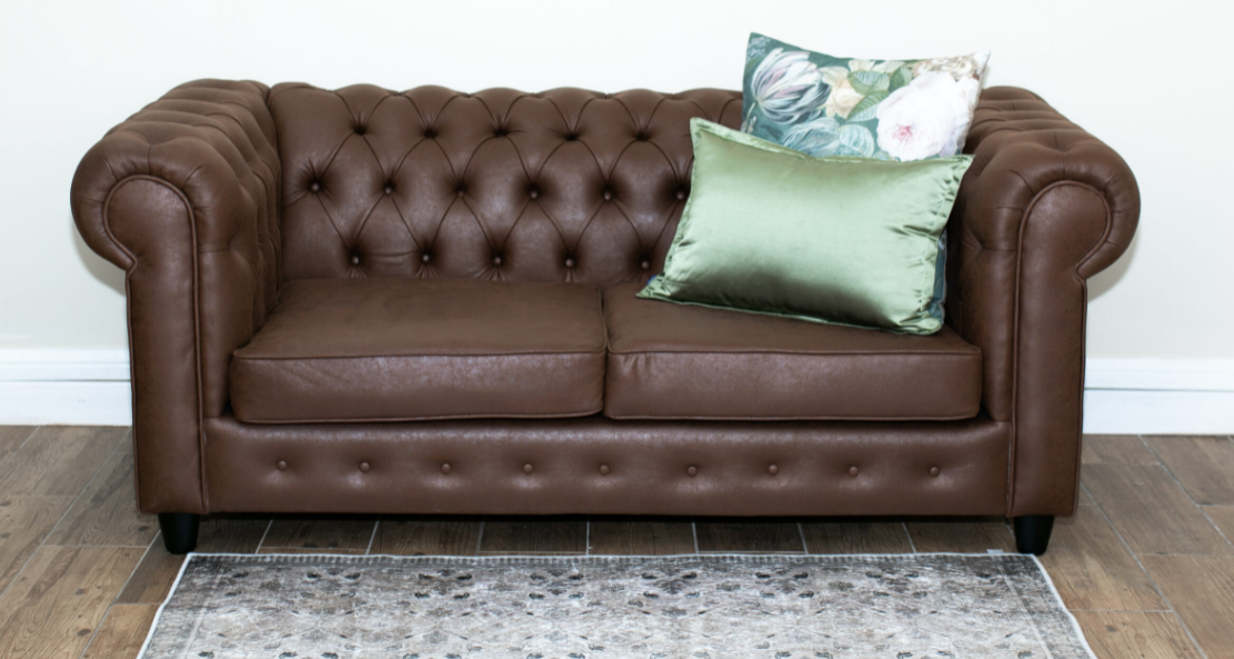 2 Division Chesterfield Settee