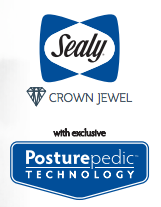 Sealy Posturepedic Lindsey EXTRA FIRM Crown Jewel Base Set