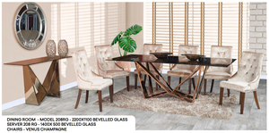 10pc Model 208RG Dining Room Suite