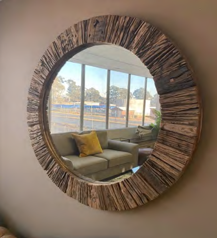 Reclaimed Timber Frame Mirror