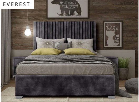 4 Piece Everest Upholstered Bedroom Suite
