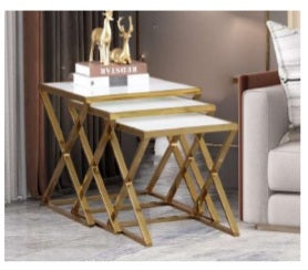 Alessandra Nesting Table Square