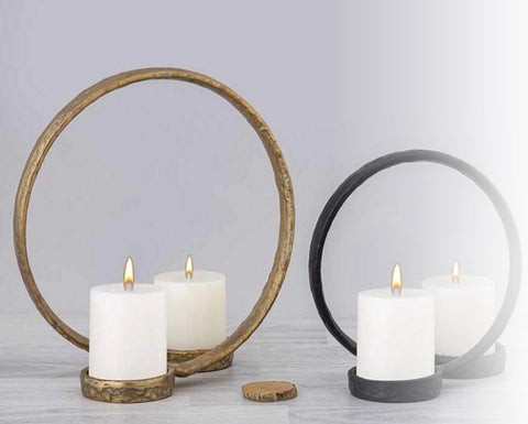 Ring Pillar Candle Holder