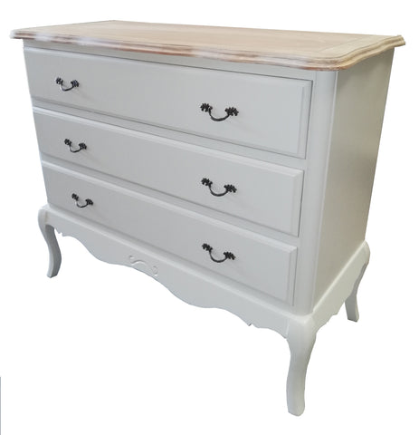 French 3 Drawer Chest